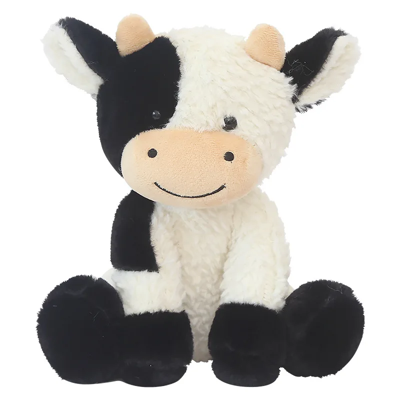 Cartoon calf doll Sleep pillow claw machine doll cute plush cow doll plush toys kids gifts for children