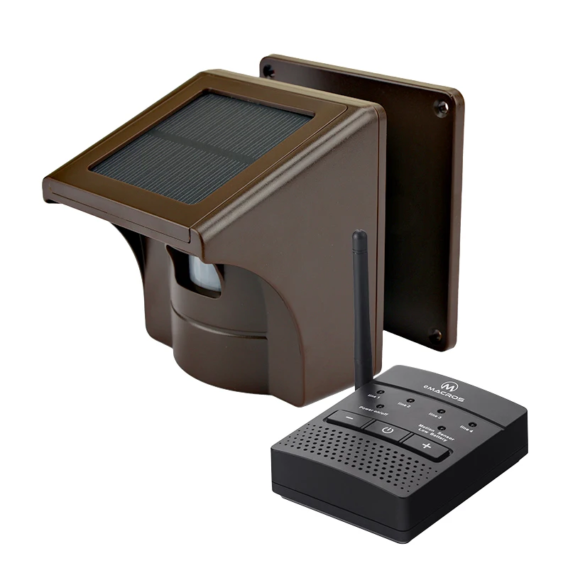 security home alarm the sensing distance of 800 M security smart alarm wholesale 1 receiver & 1sensor