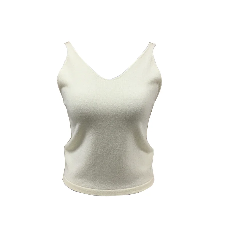 Wholesale Clothes Erdos 100% Cashmere Sweater Vest Knitwear Camisole for women and girls