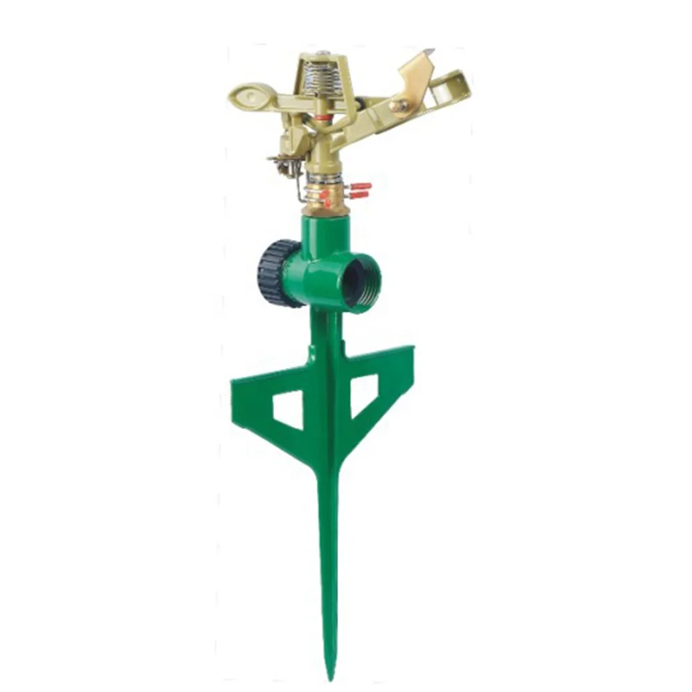JS-2086 garden metal impulse system nozzle irrigation sprinkler equipment for lwan