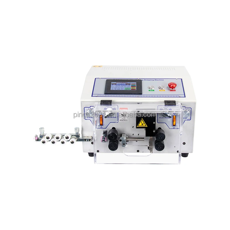 PFL-04S Heavy duty low voltage automatic strip machine for automotive bundled wires, high voltage and UHV cables