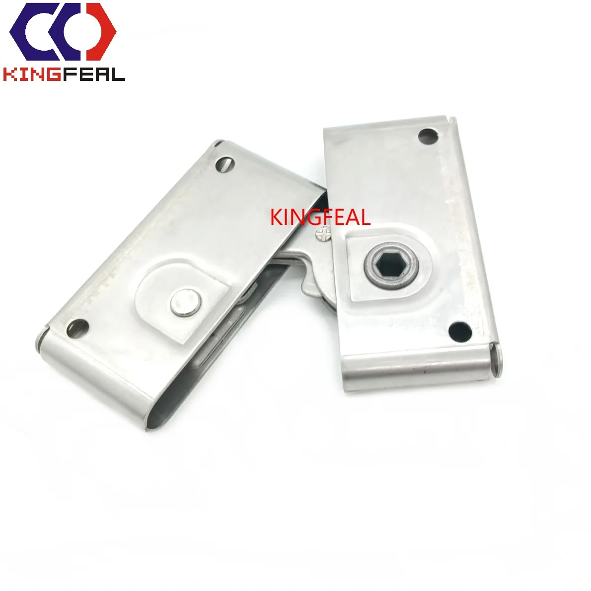High Quality All 304 Stainless Steel LED Box R5 Edge Lock Hook Splicing Lock Quick Connection Lock