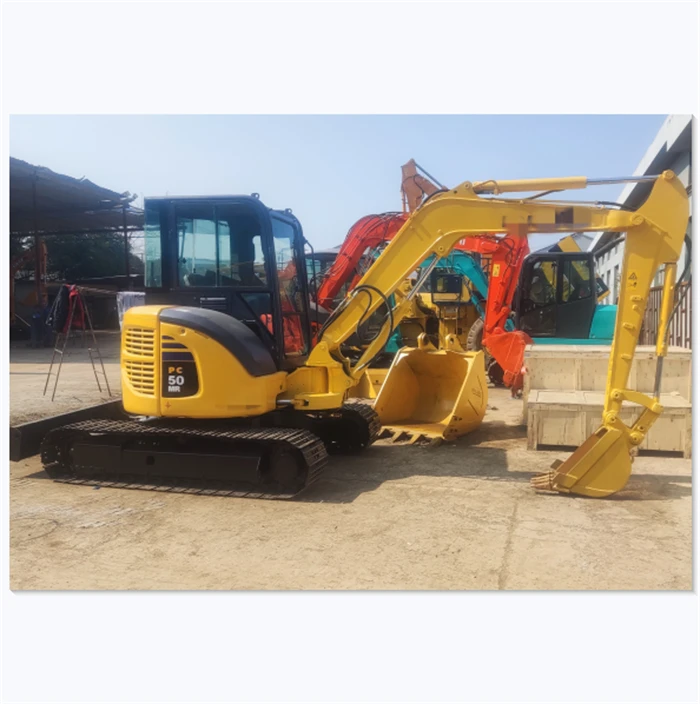 Ten Year Excavator Manufacturer PC50 Mini Used Excavator High Quality Original used Excavator Mini on Sale