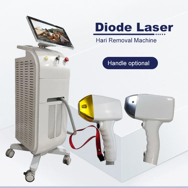 2024 New Technology And Best Selling 1200W-2400W Big Power Hair Removal Machine 3 Waves 1064 755 808