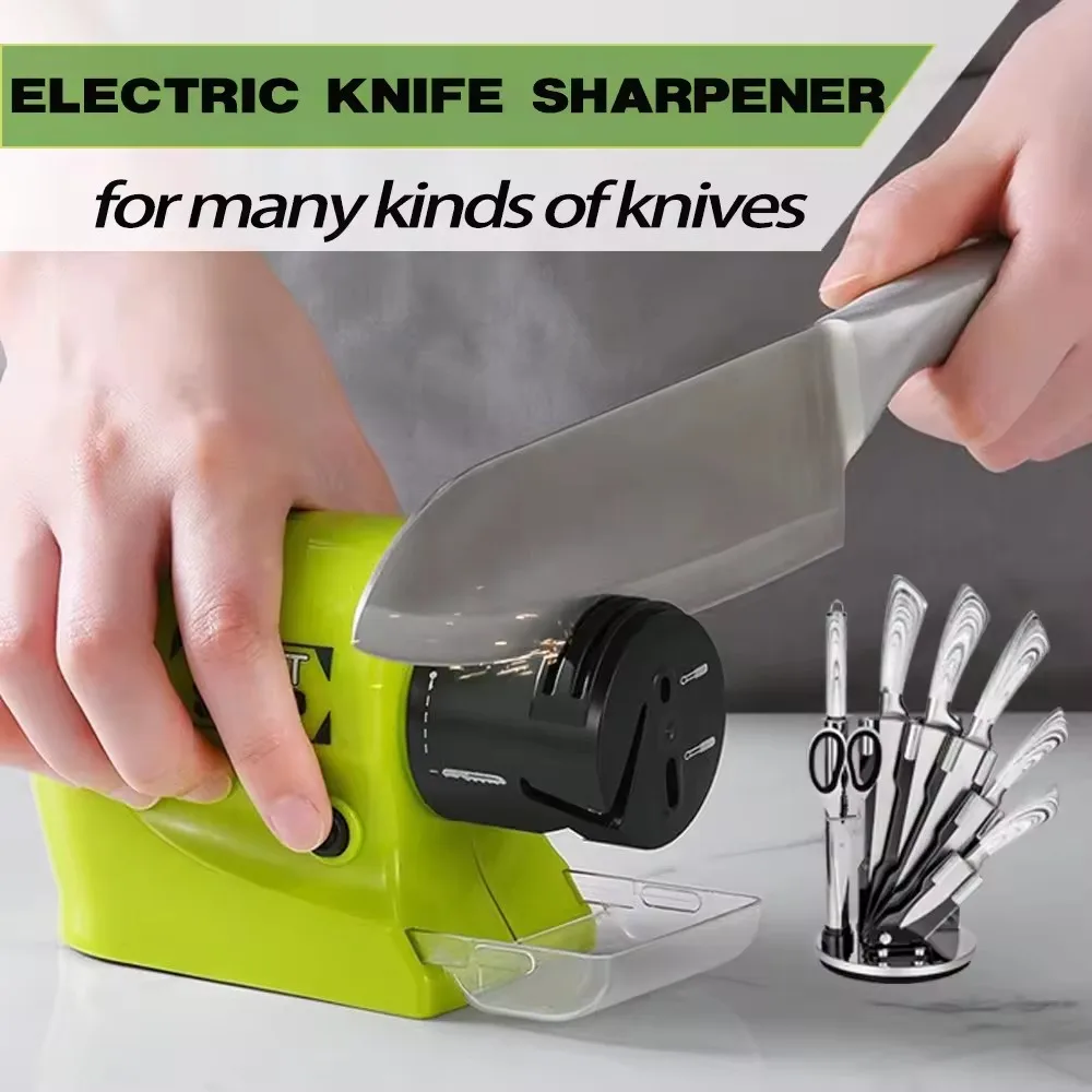 RTS Custom Logo sharpener Electric Knife Sharpener Household sharpener tool whetstone kitchen tools