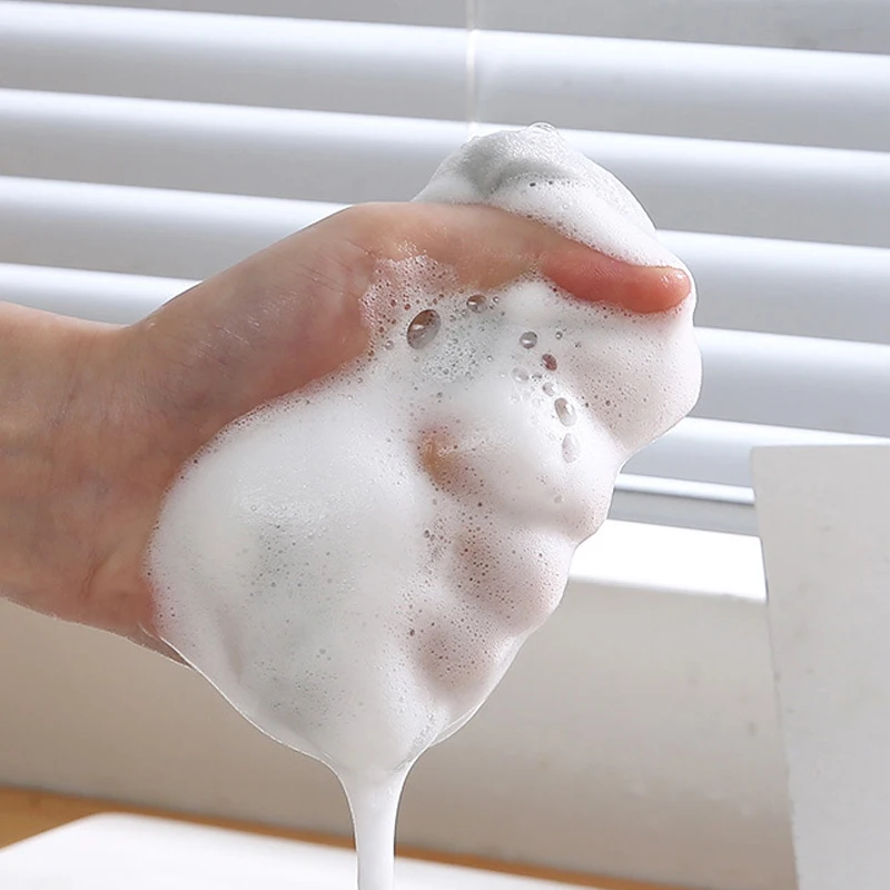 Double-sided Cleaning Spongs Household Scouring Pad Kitchen Dishwashing Sponge Cloth Dish Cleaning Towels Accessories