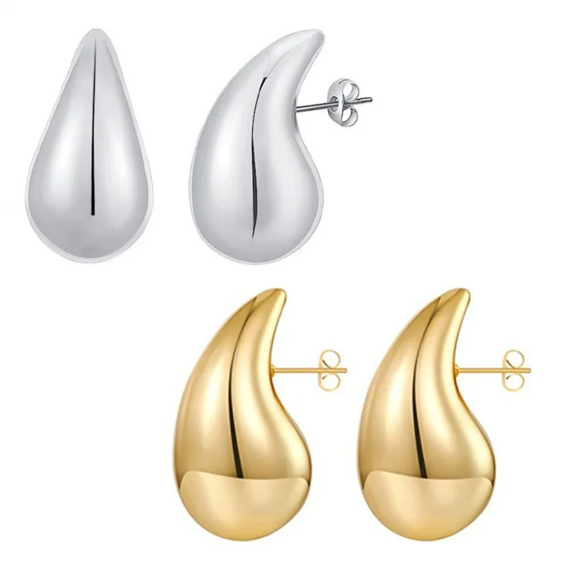 Wholesale Fashion Women Teardrop Bottega Dupe Drop Earrings