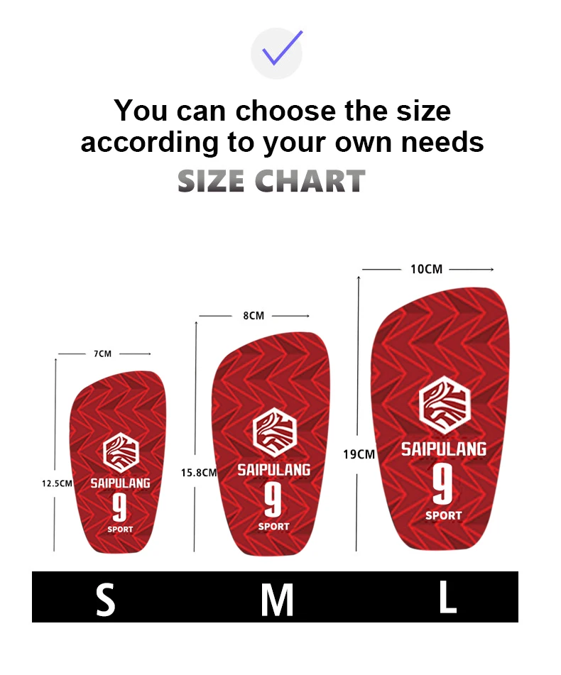 OEM ODM Custom Logo Sublimation Printing Soccer Football Shin Pads