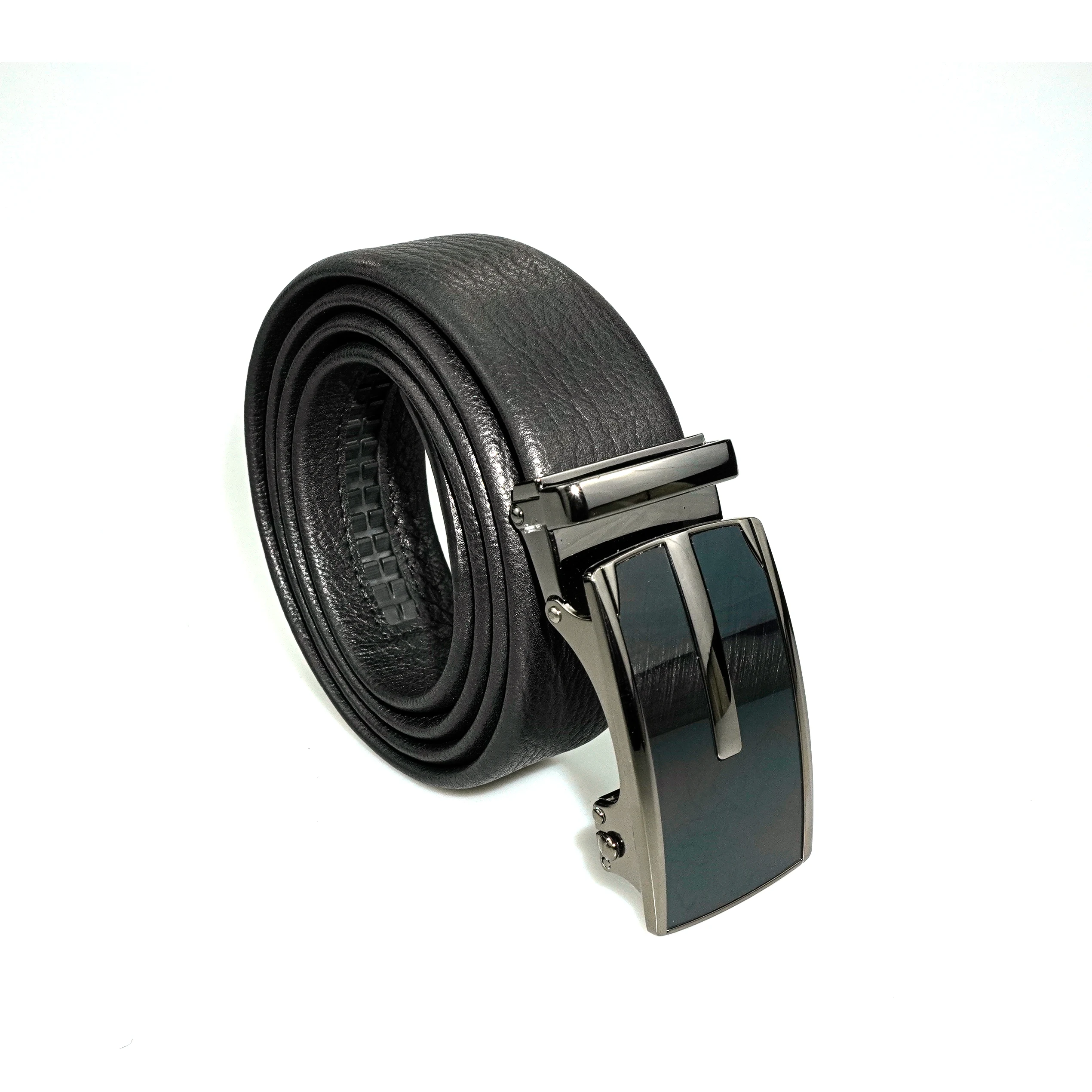Factory Outlet Low Price Automatic buckle High Quality business genuine leather belts for men