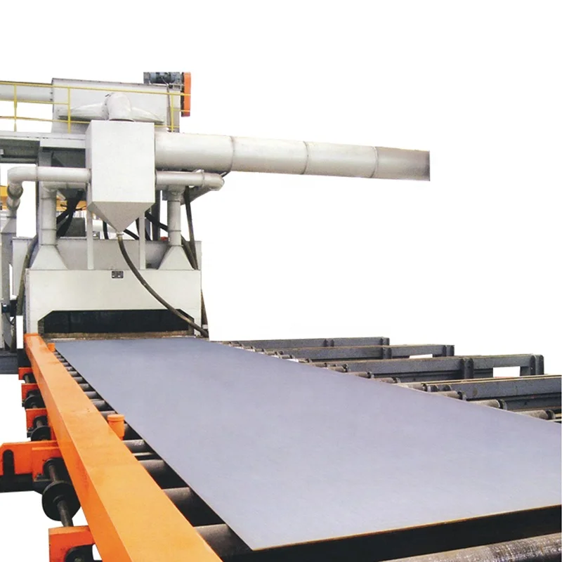 Tunnel Type Conveyor Automatic Shot Blasting Machine For Sale