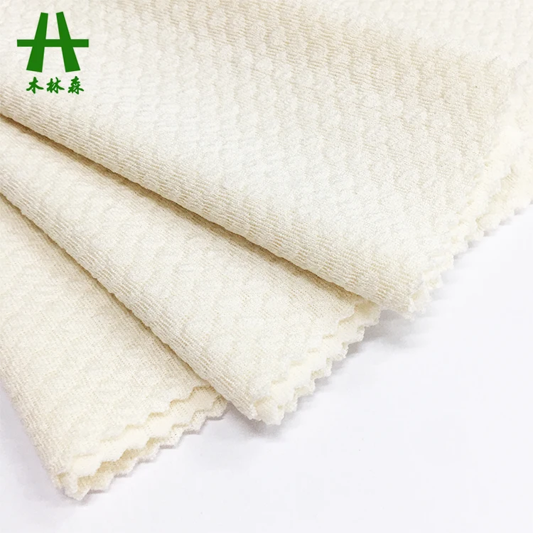 Mulinsen Textile P/D Knitted Polyester Spandex Jacard Fabric Jacquard