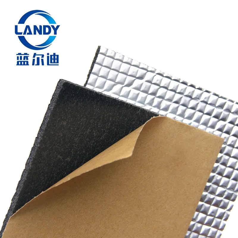 Thermal Insulation With Aluminum Self Adhesive Foil Backed Foam Insulation Roll