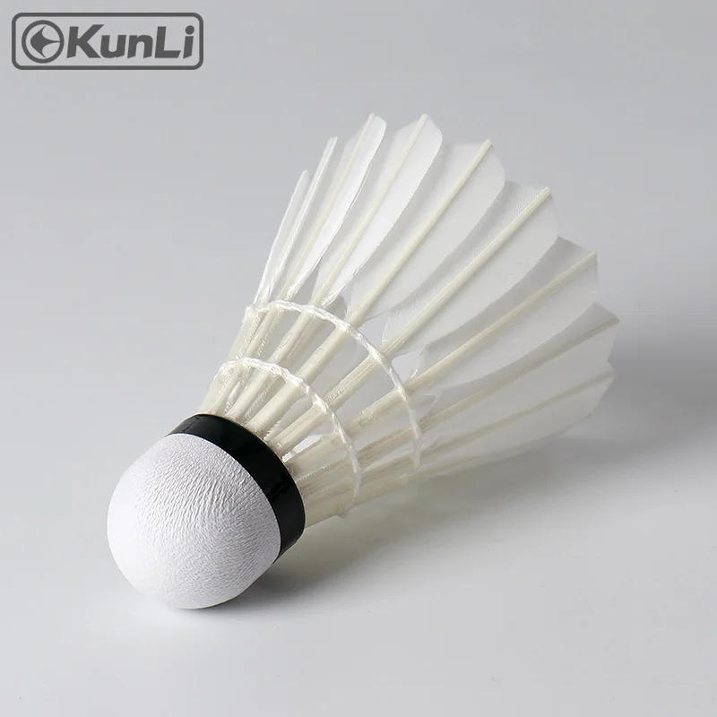 Wholesale  KUNLI  Badminton Shuttlecock Product Class A Duck Feather Shuttlecocks Badminton For Tournament