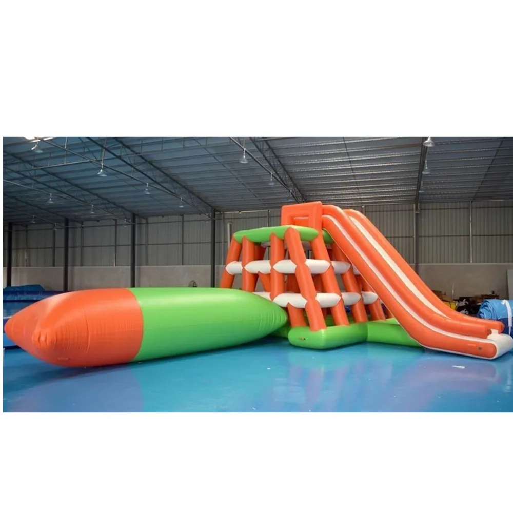 Commercial Inflatable Water Toys Inflatable Jump Water Catapult Blob For Water Park Game