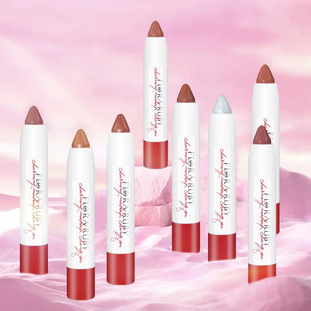 Custom private label brands soft matte blush pen lightweight korean jelly cream blusher sticks for cheeks beauty makeup