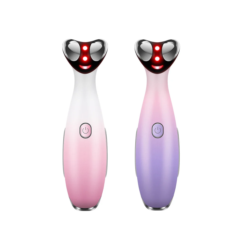  Wholesale RF EMS mini Led Vibration facial skin care lifting beauty device eye massage