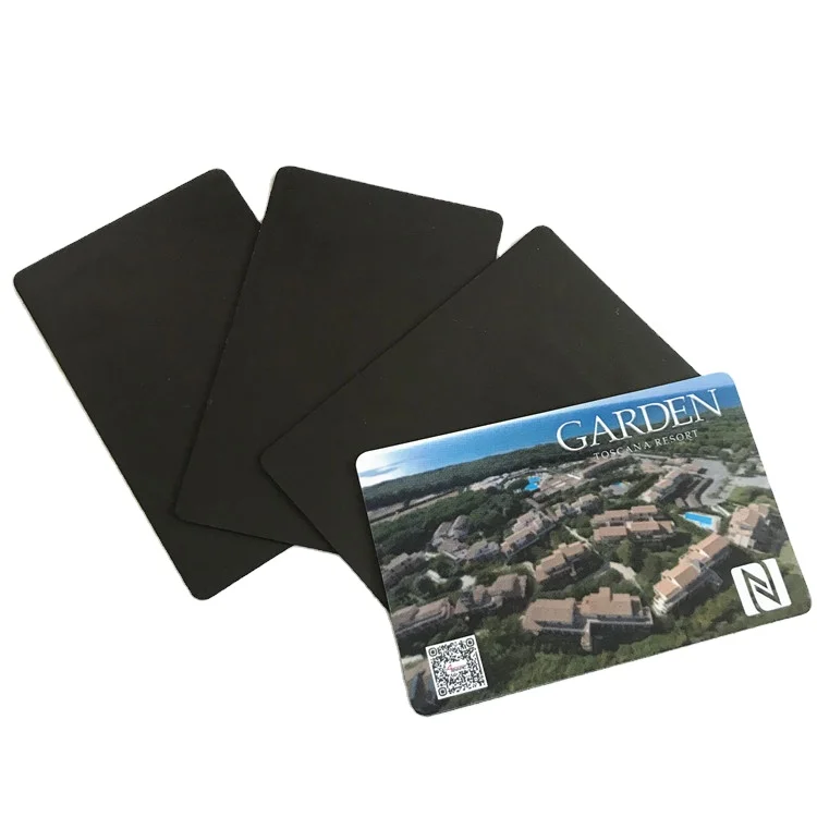 Writable Thick PVC Fridge Magnetic Card With Nfc Chip Tag