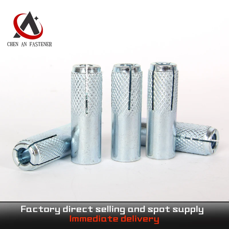 Convenient Fast Easy Explosion Nut Expansion Bolt Carbon Steel Wedge Anchor Iron and Steel Material Inch System Measurement