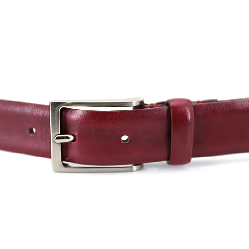 leather belts for men genuine fashion design factory high quality 100% real leather belts