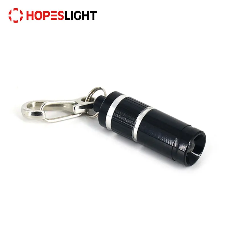 Mini pocket torch flashlight OEM portable small flashlight keychain small size aluminum private label led flashlight