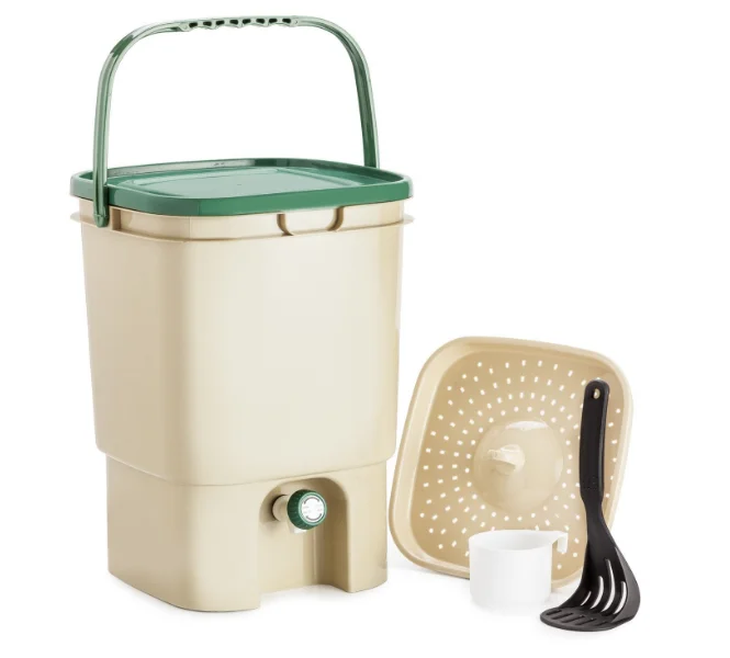 Bokashi Compost,20 Gallon Filter For Outdoor Garbage Bin Plastic Storage Bucket Stocked Square,rectangular Household Items