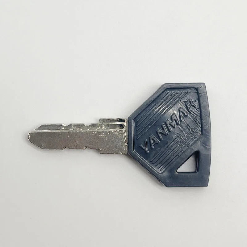 Excavator door opening and locking ignition key suitable for Yangma excavator