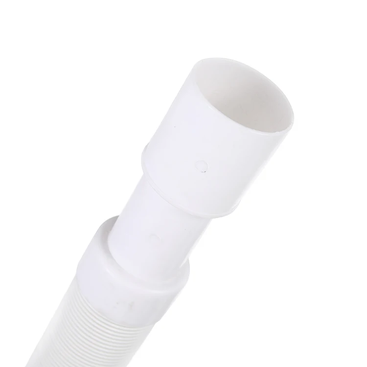 Hot Sales Eco-friendy Plastic Flexible Retractable Bathroom Sink Water Drain Hose Pipe