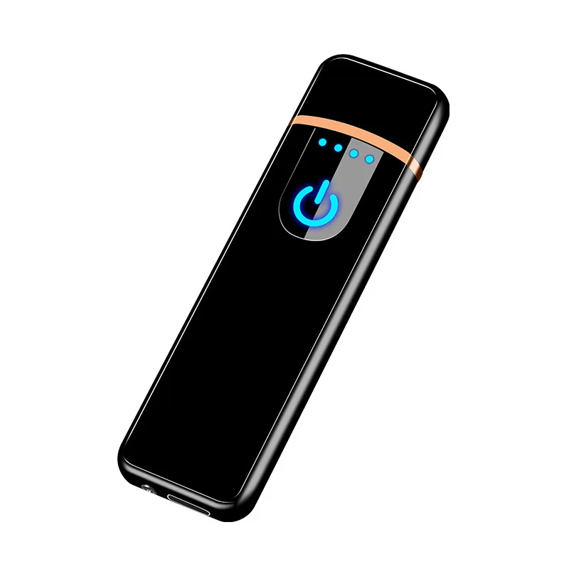 Usb перезаряжаемая зажигалка ветрозащитный сенсорный индукционный Электрический провод прикуриватель 812-1736