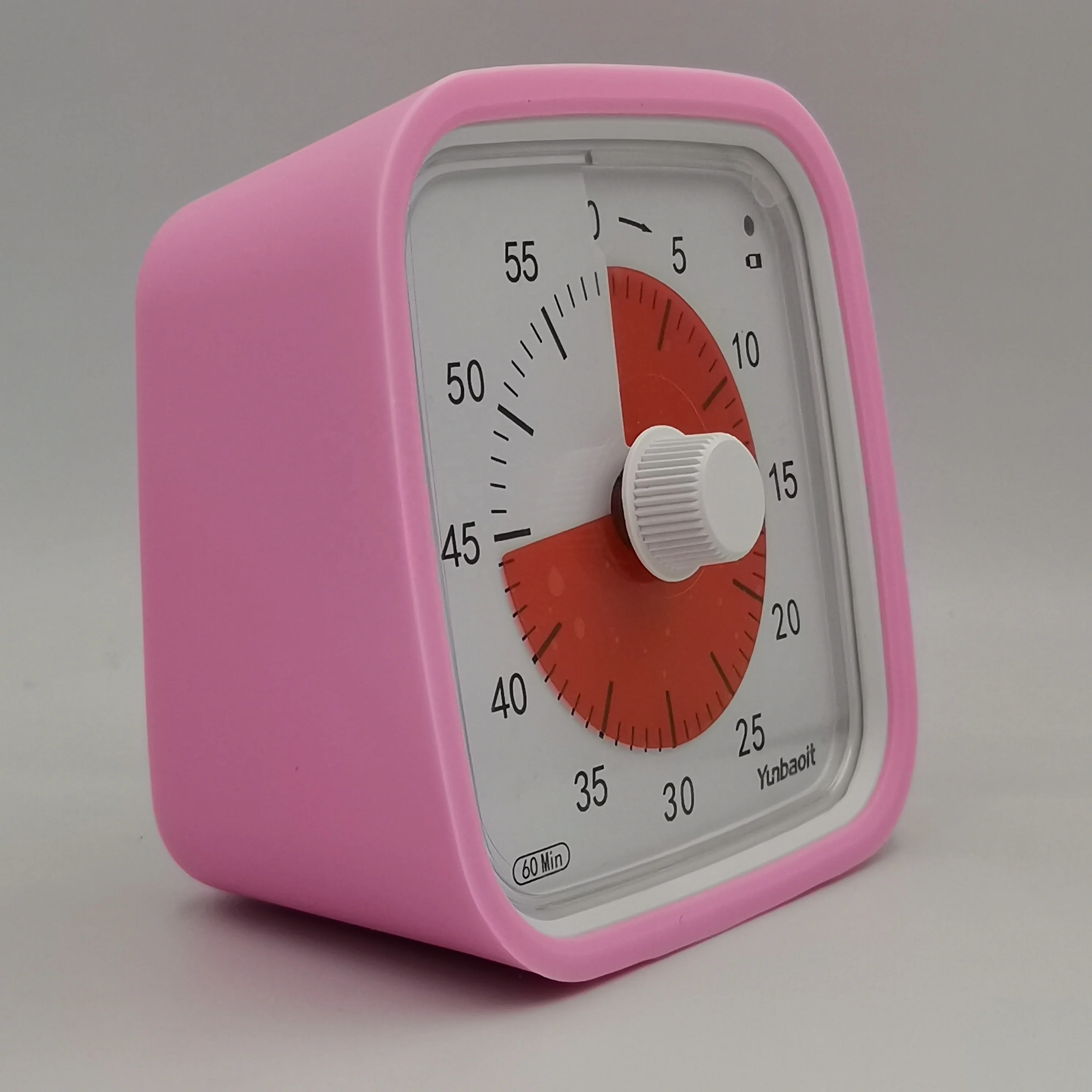 Wholesale Or OEM Yunbaoit 60 Minute Visual Analog Timer Cooking, Meeting, Study or Work Silent Time Tool