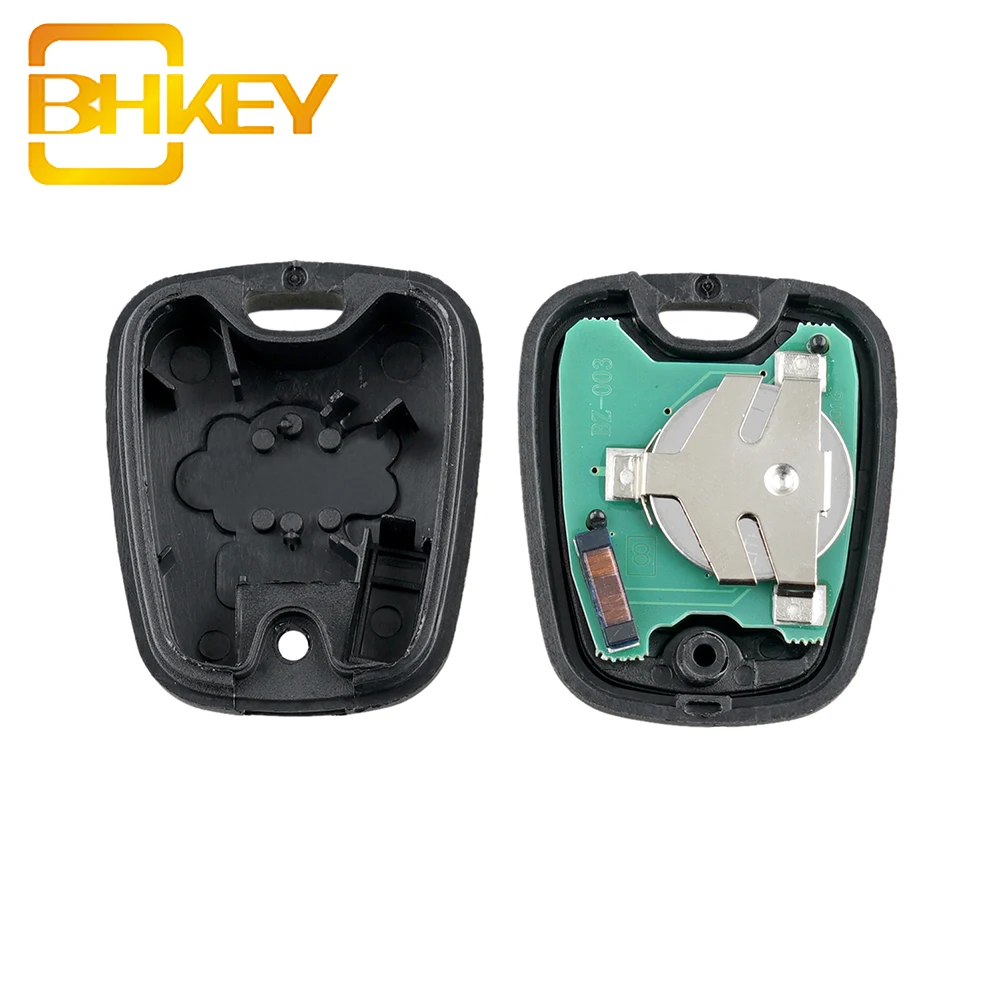 2 кнопки 433 МГц ID46 чип VA2 Blade Fob дистанционный Автомобильный ключ для Peugeot 307 Citroen C1 C2 C3