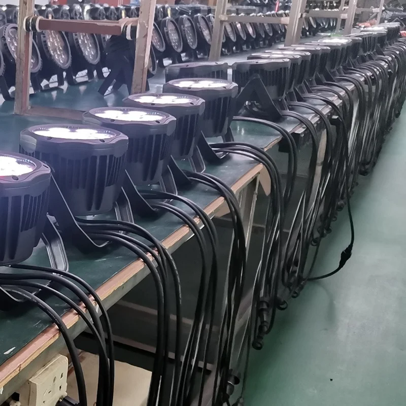 outdoor led par 64 rgbw dmx stage lighting 7x10w 5in1 rgbwa stage/party rgb led cheap light