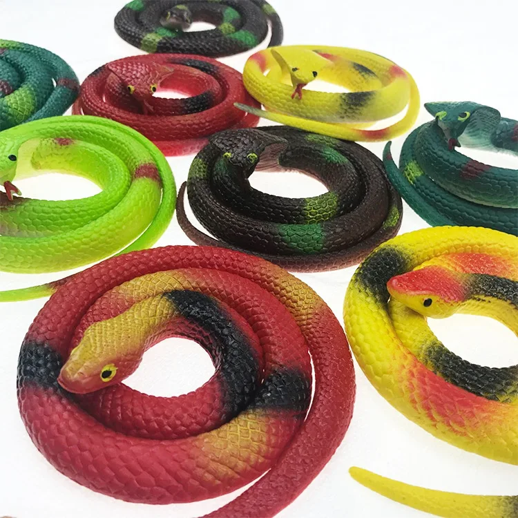Halloween Environment Friendly Healthy Tpr Simulation Toys Spoofing Tricky Rubber Snake