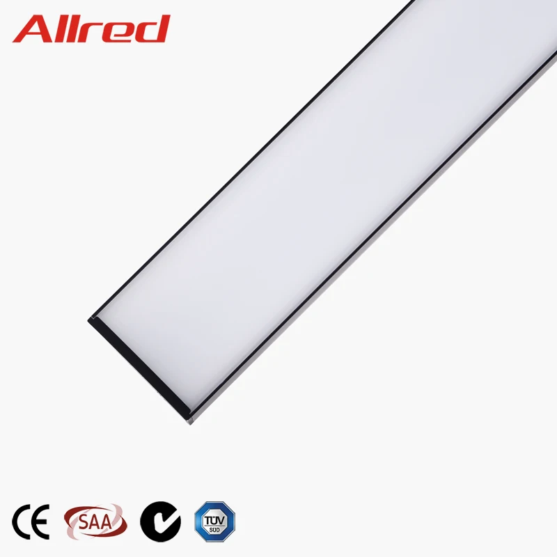 Industrial Lighting Modern Hanging Luminaire Lamp LED Batten Tube Linear Pendant Light