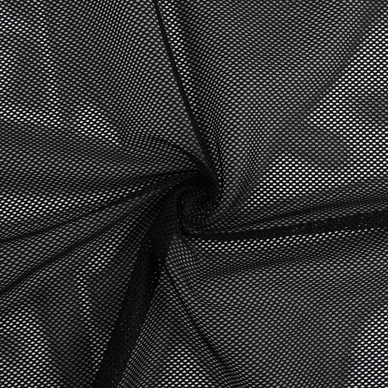 stock lot fabric 100%polyester soft recycled pet mesh birds eye dry fit micro rpet different type corset mesh fabric