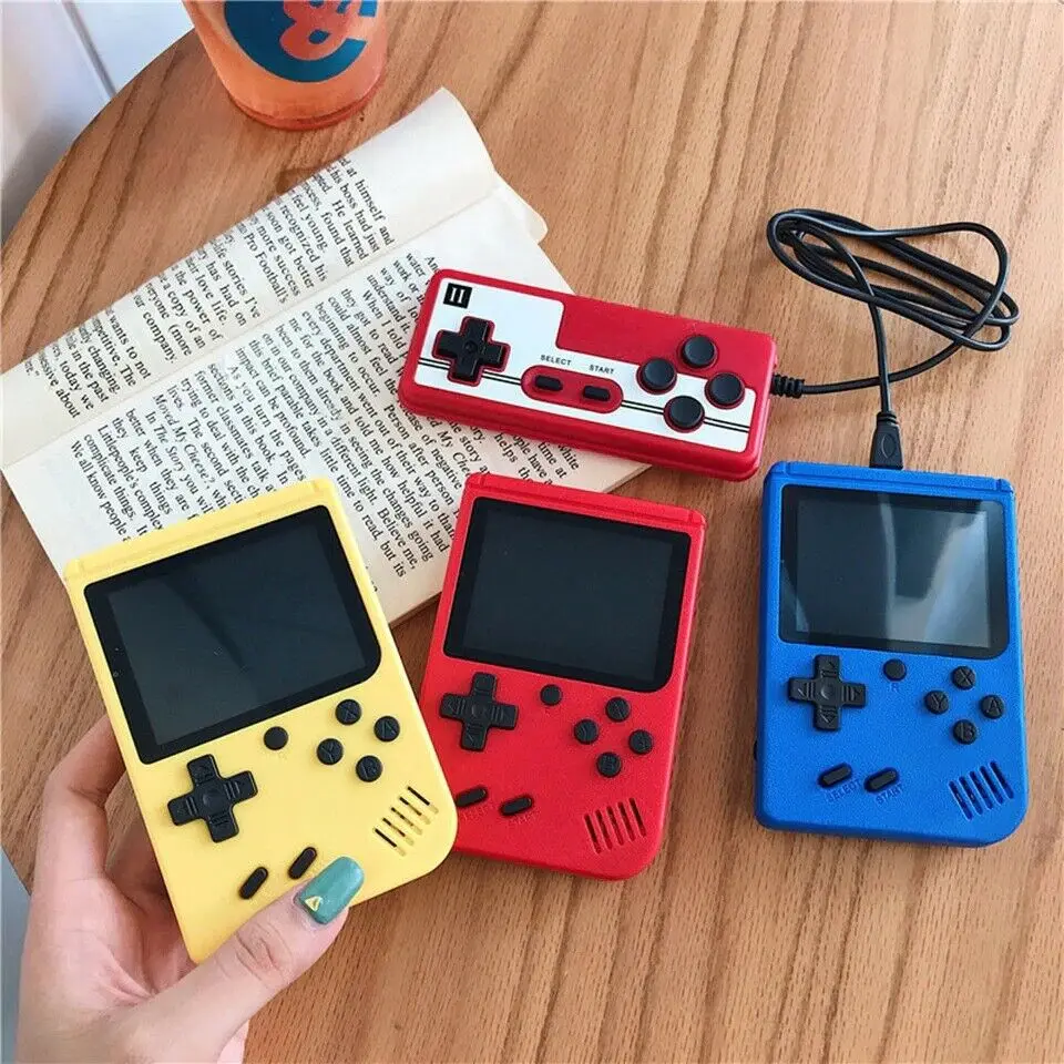 400 in 1 sup retro game box  Top seller G10 Handheld Game Box Pocket Double Player  for kids /adults game console