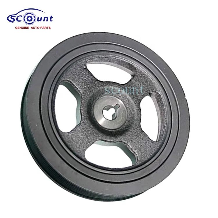 Scount High Quality Crankshaft Pulley 23124-2B010 For HYUNDAI ACCENT ELANTRA