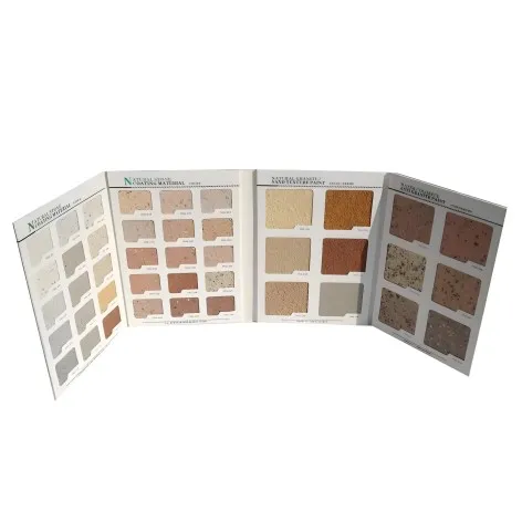 custom portable wooden floor fabric leather sample catalogue granite ceramic tile book stone display quartz tile sample book