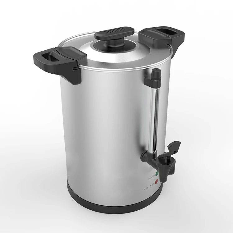 Commercial Electric Stainless Steel Instant Coffee Dispenser Percolator Hot Bucket Catering Equipment for Household Outdoor Use