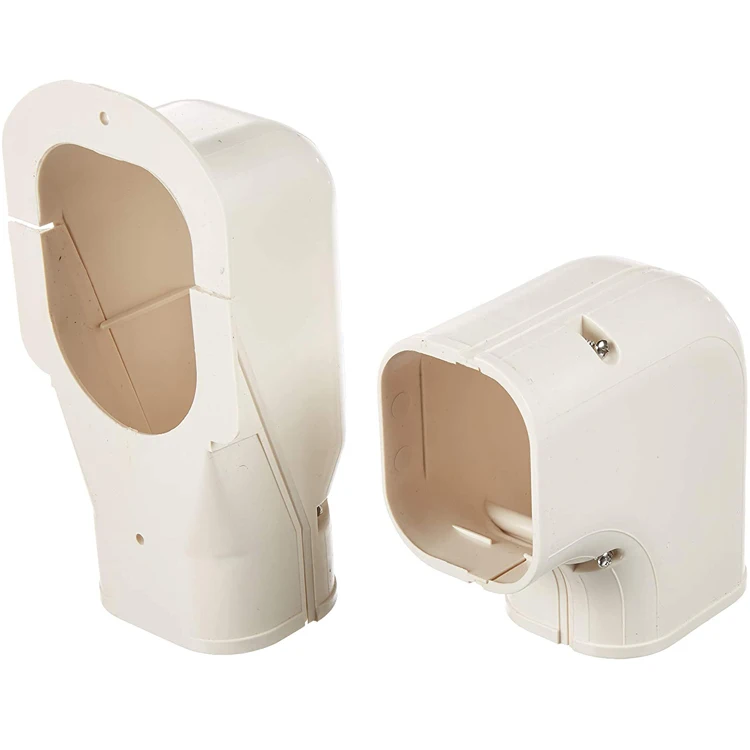 Система ОВКВ запасные части переменного тока декоративный воздуховод ПВХ линия комплект крышек minisplit