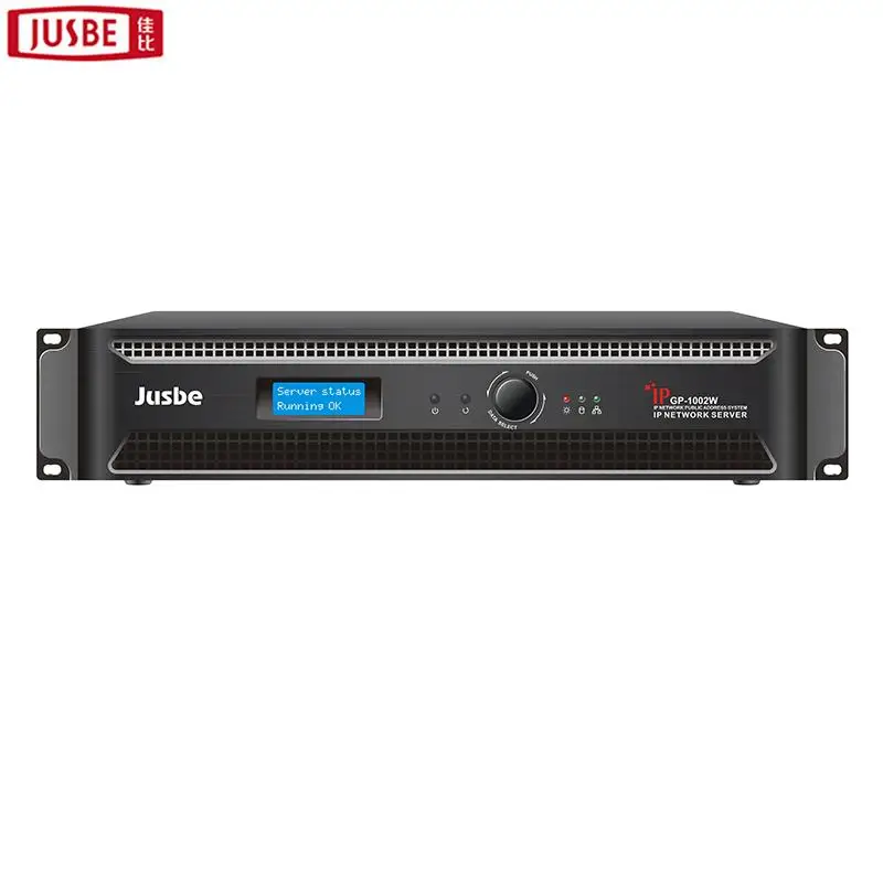 
Jusbe GP-1006W pa sound system built in digital reverberation effect IP network mixer broadcast 