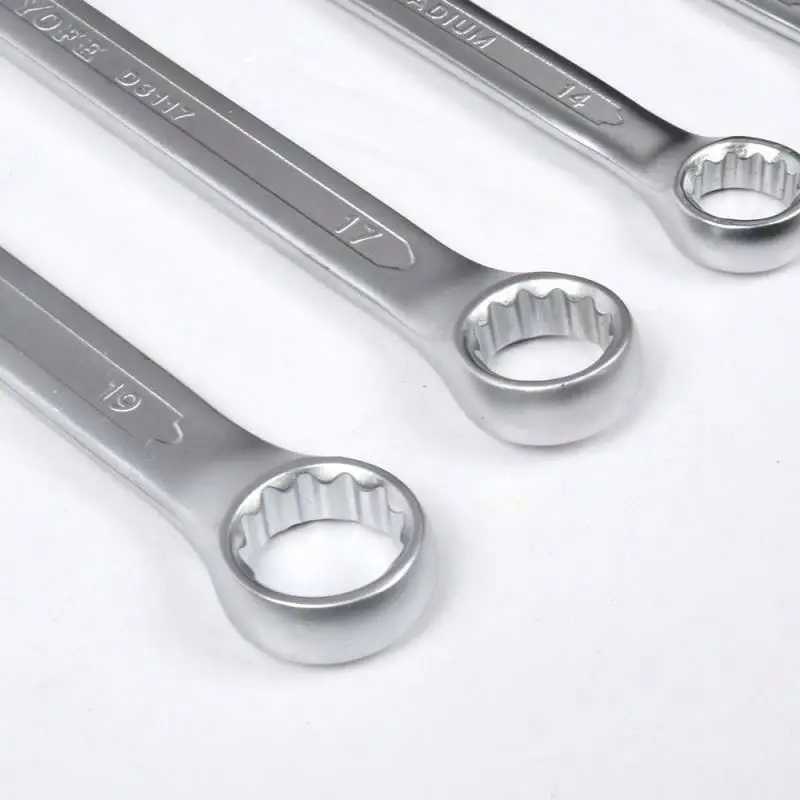 custom ring spanner set combination ratchet wrench 10