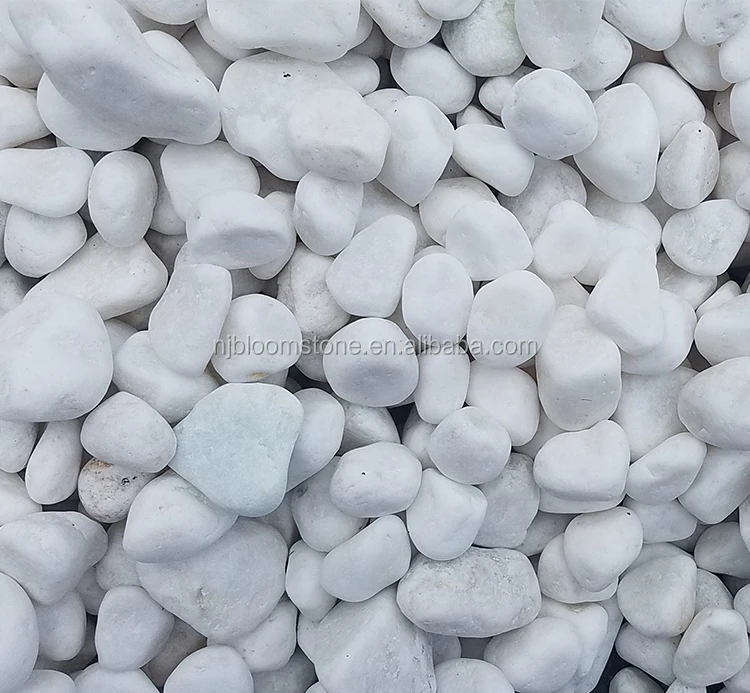 Decorative  Snow White Stone Garden Paving Stone Products for landscaping
