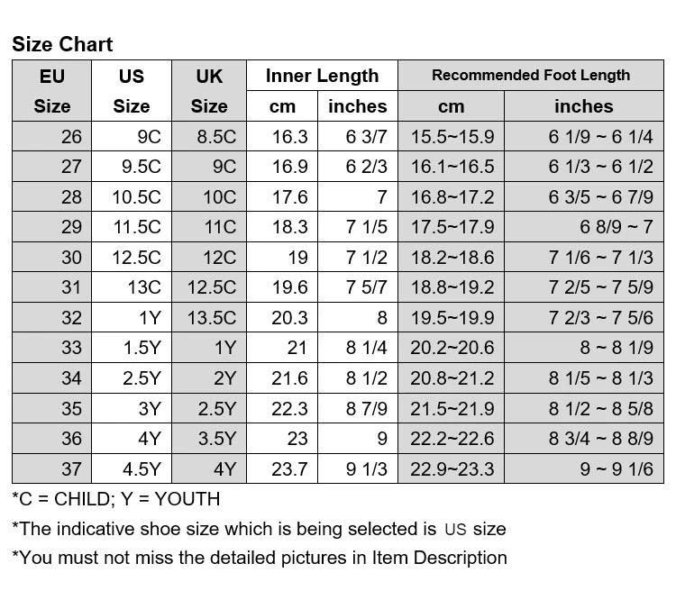 Boys Girls Fashion Lace-Up Sneakers Toddler Little Big Kids Casual Lightweight Trainers Children School Sports Brand Shoes