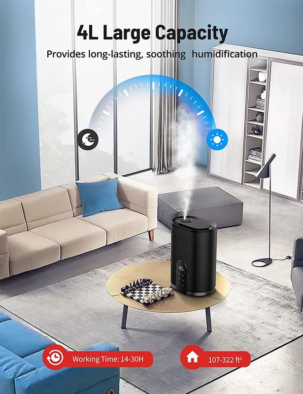 Manufacturer Cool Mist Diffuser Humidifier Electric Ultrasonic Aroma Diffusers Humidifier