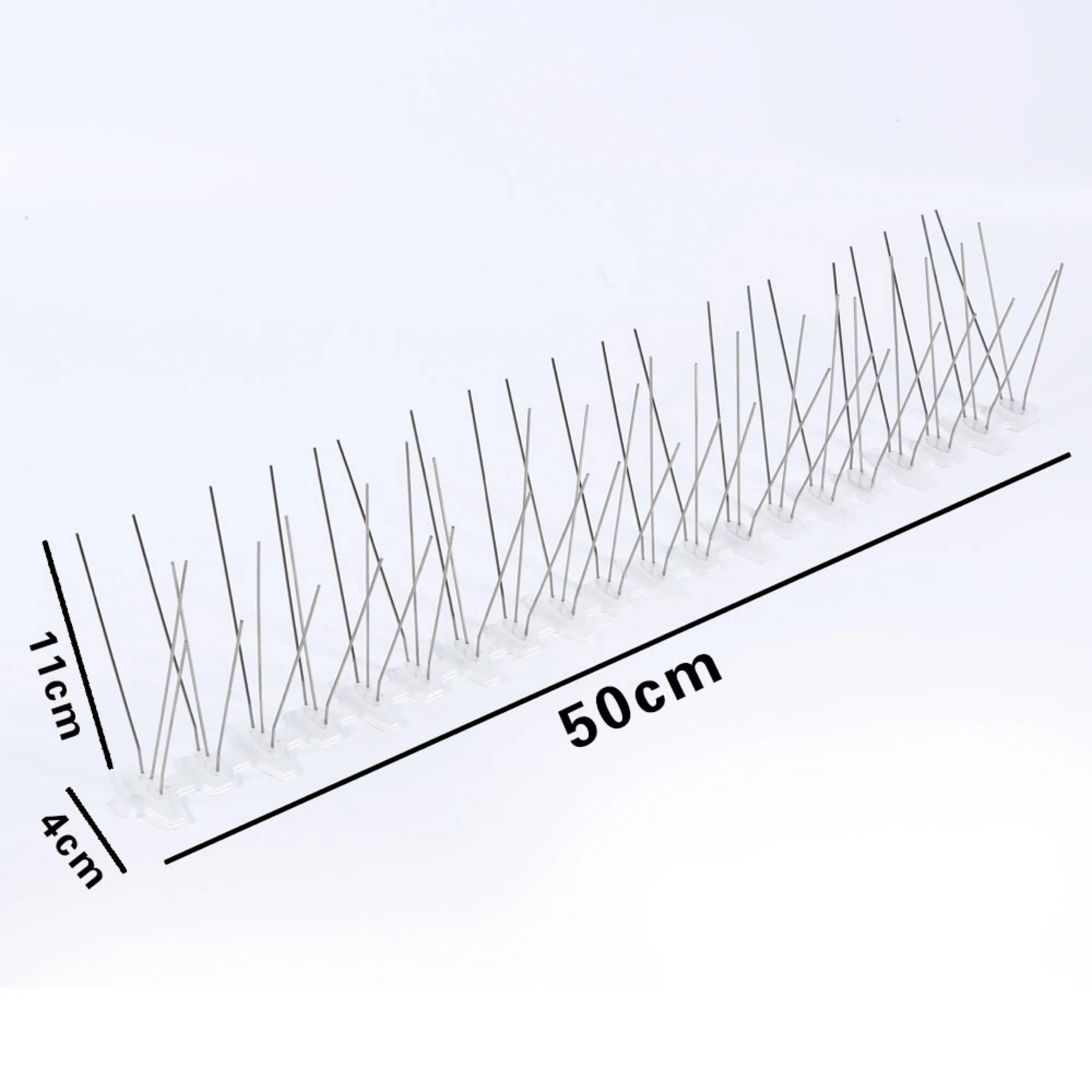 Plastic pigeon control spikes anti bird spikes for bird deterrent