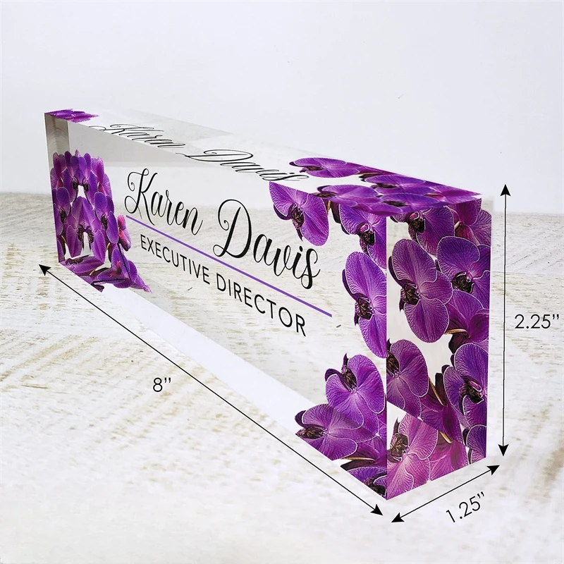 Wholesale Acrylic Block Custom Clear Acrylic Photo Block For Sublimation Acrylic Blocks Blank For UV Print