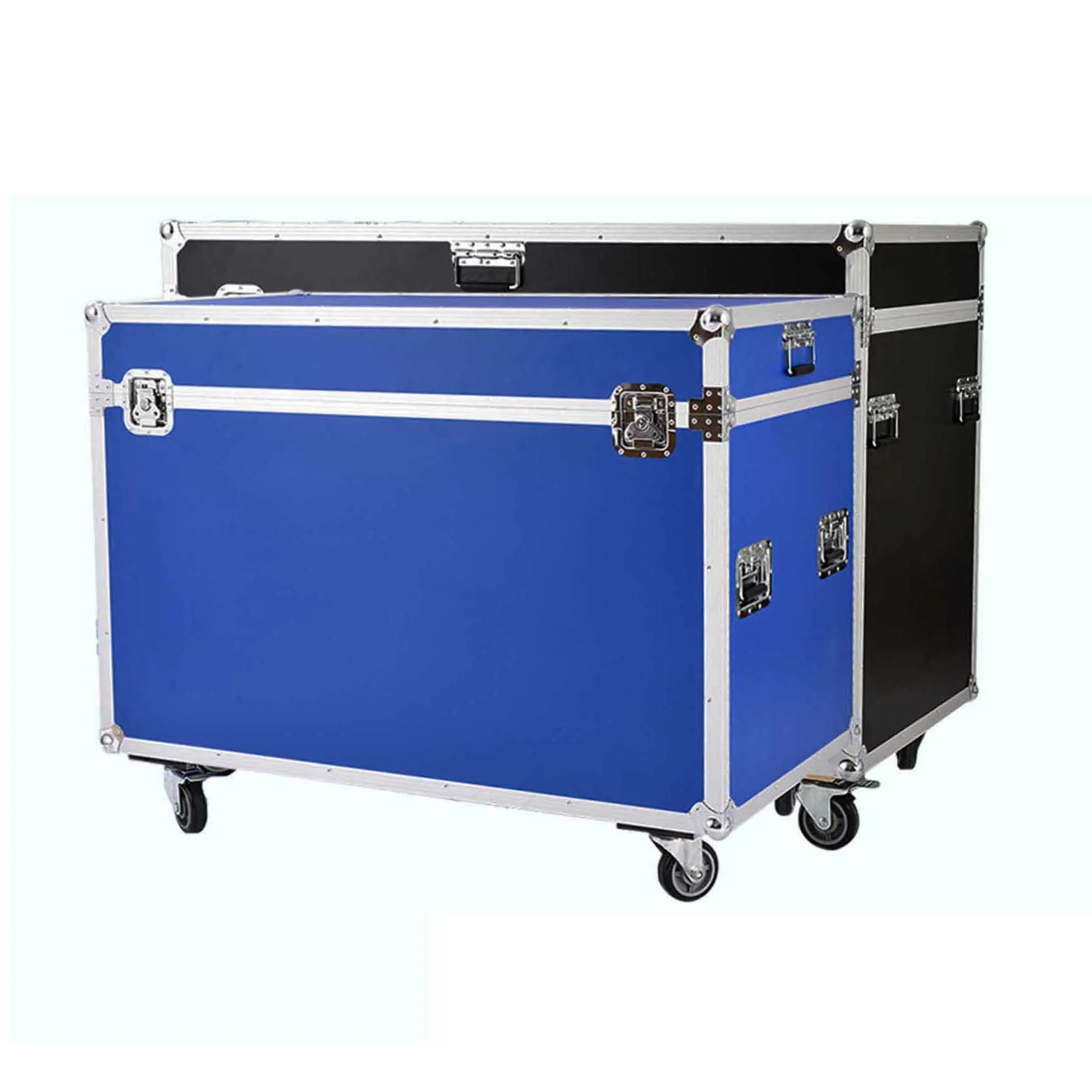 Custom Flight Cases for Equipment, Heavy Duty Utility Cable Transport Travel Storage Flight Road Case with Wheels