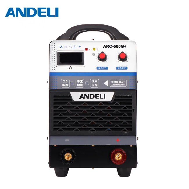  ANDELI ARC-500G + Портативный однофазный аппарат для точечной сварки mma инвертированный сверхмощный сварочный промышленного