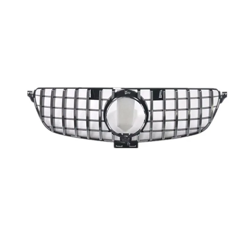 Suit for Body Systems Auto China Open Mercedes Benz Gls Gt Vertical Grid Front Grille Gl500 X166 Gl6car Grills Free Shipping Cis