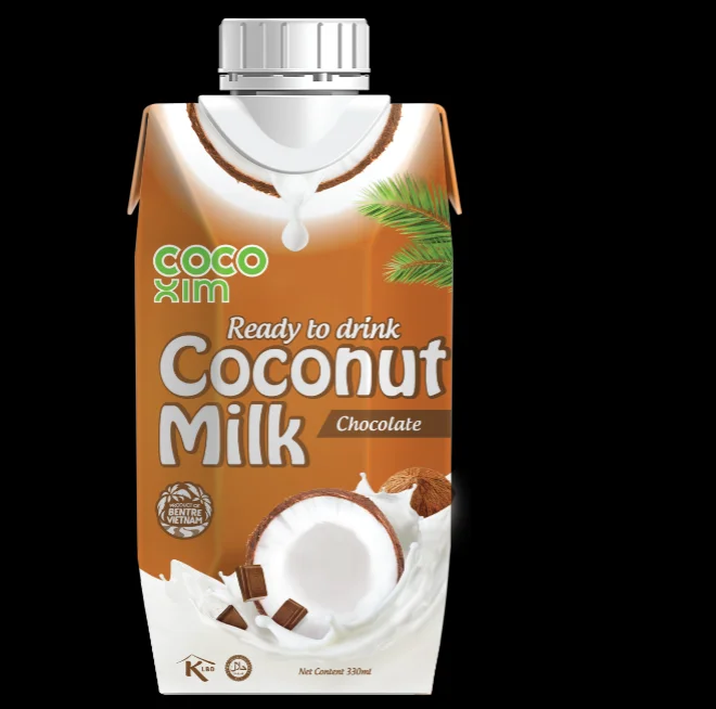 Coconut milk drink Chocolate flavored